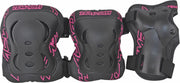 Tempish Beschermset Fid Dames Zwart/roze Maat S