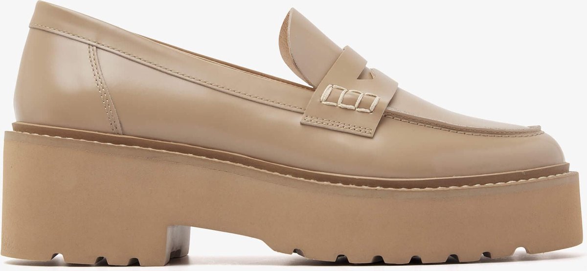 VIA VAI Lois Bell Loafers - Instappers - Beige - Maat 37