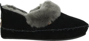 Warmbat Dames Pantoffels Polarfox Women Suede - Zwart - Maat 41
