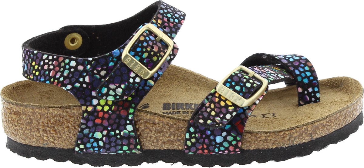 Birkenstock Taormina Oriental Mosaic Zwart narrow fit Kinder Sandalen – maat 28