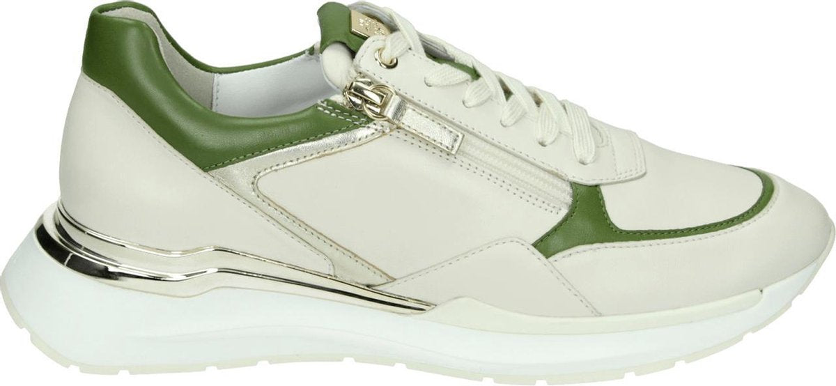 Hogl 101320 - Volwassenen Lage sneakers - Kleur: Wit/beige - Maat: 42