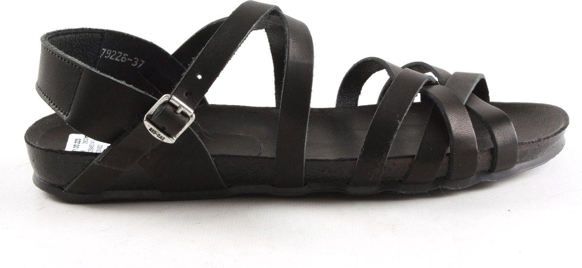 Red Rag 79226 - Volwassenen Platte sandalenDames Sandalen - Kleur: Zwart - Maat: 40