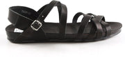 Red Rag 79226 - Volwassenen Platte sandalenDames Sandalen - Kleur: Zwart - Maat: 39