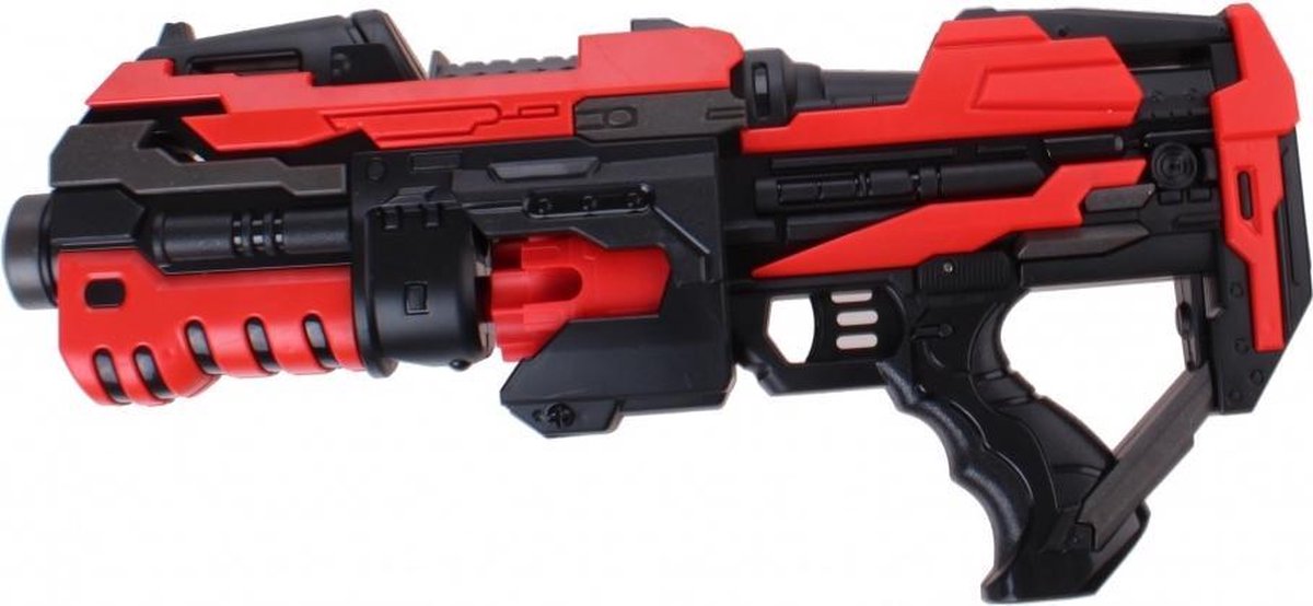 Tack Pro Shotgun Pro Attack Junior 45 Cm Zwart/rood 11-delig