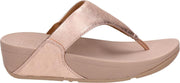 FitFlop  Vrouwen Leren  Slippers / Damesschoenen Lulu toe leather - Rose Goud - Maat 40