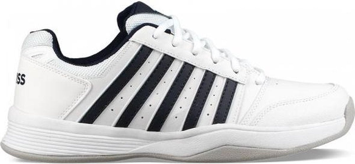 K•Swiss COURT SMASH CARPET-WHITE/NAVY-M - Tennisschoenen