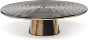 Dutchdeluxes - Presentatieplateau Large - Keramiek - Platinum - Rond ⌀31