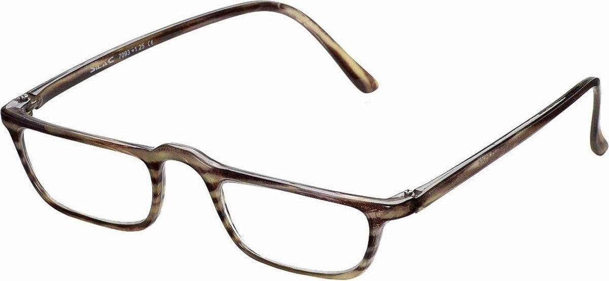 SILAC - DEMI BROWN - Leesbrillen voor Mannen - 7093 - Dioptrie +1.00