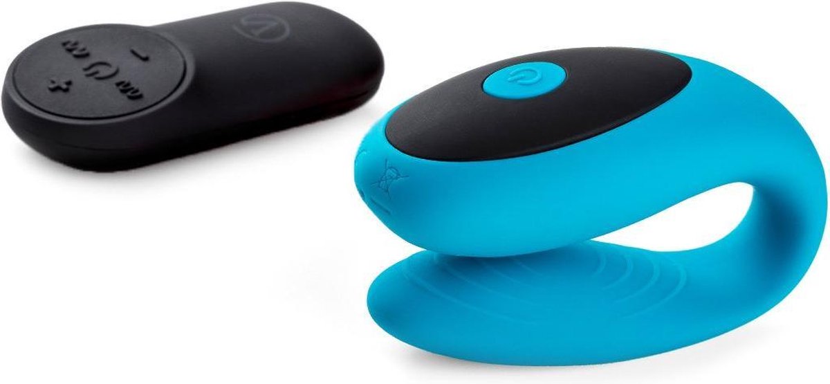 Virgite G-spot & Clitorale Vibrator E12 - blauw