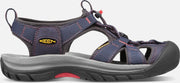 KEEN Dames Venice H2 Midnight Navy/Hot Coral Sandaal - Maat 37.5