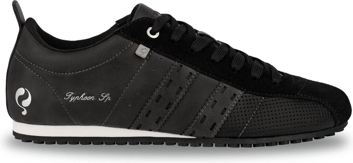Heren Sneaker Typhoon SP  -  Zwart/Donkergrijs