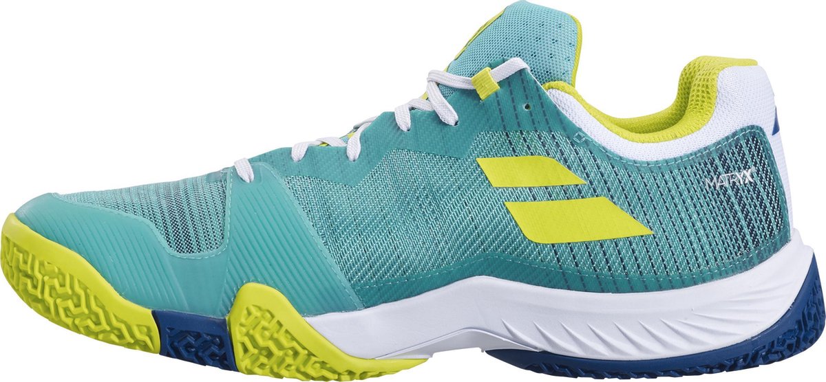 Babolat Jet Premura heren padelschoen - groen/geel/wit - maat 44
