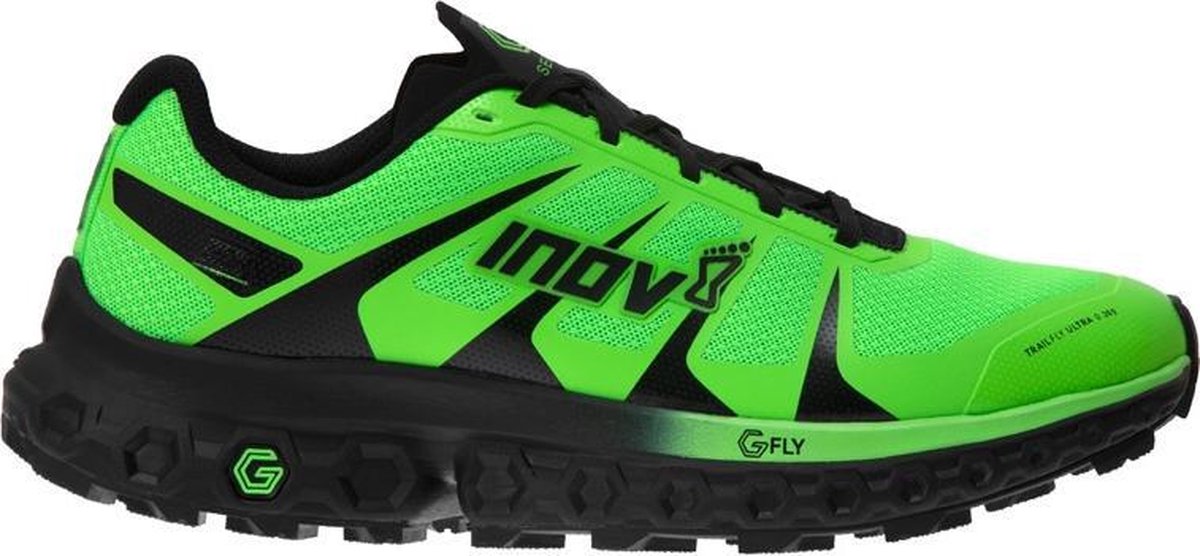 inov-8 TrailFly Ultra G 300 Heren - Groen / Zwart - maat 45.5