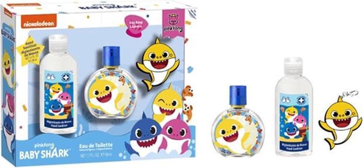 Cartoon Baby Shark Eau De Toilette Spray 50ml Set 3 Pieces 2020