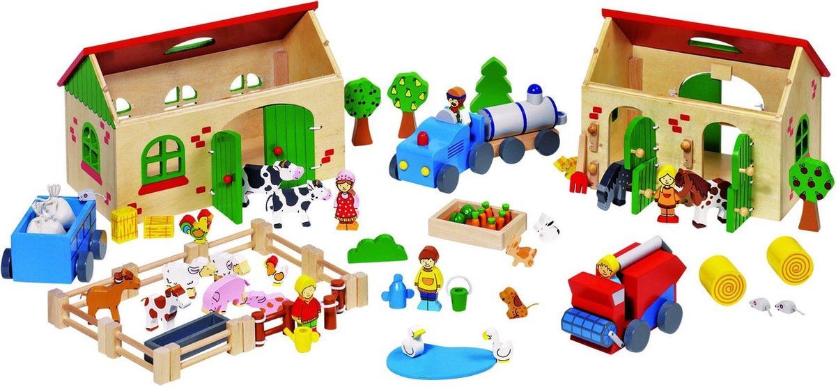 Poppenhuis: MIJN BOERDERIJ 20x13x14