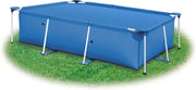 vidaXL Zwembadhoes rechthoekig 1200x600 cm PE blauw