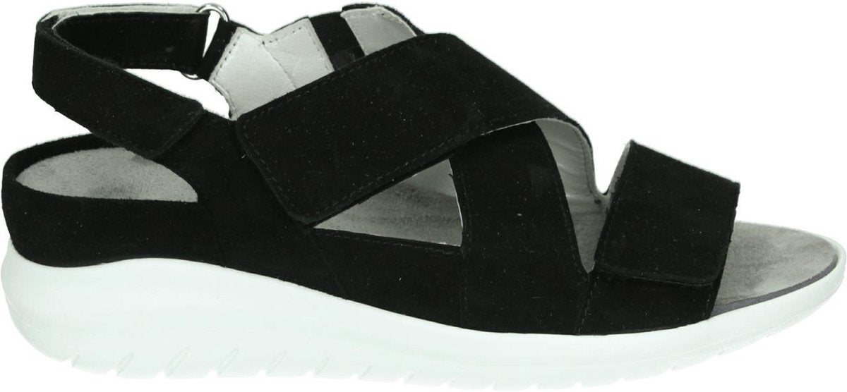 Verhulst 1361 H - Volwassenen Sandalen met hakDames Sandalen - Kleur: Zwart - Maat: 40
