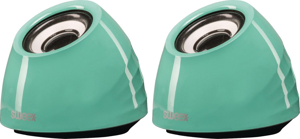 Sweex 2.0 speakerset 2x 3W - groen