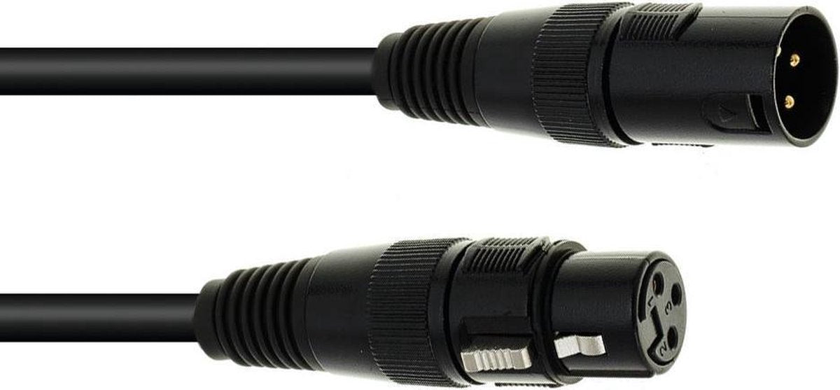 EUROLITE DMX-kabel XLR 3-pins 10 m zwart