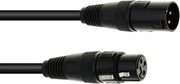 EUROLITE DMX-kabel XLR 3-pins 10 m zwart