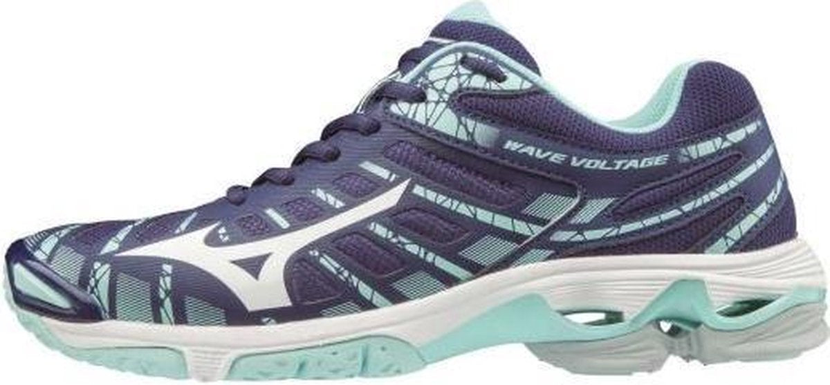 Mizuno Wave Voltage Women Blauw maat 38.5