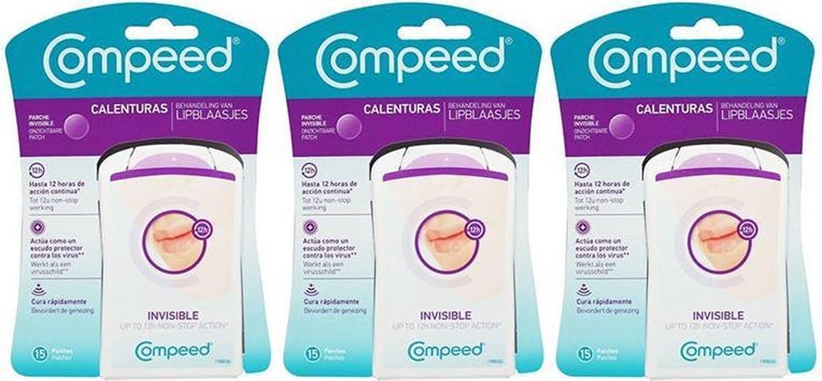 Compeed Lipblaasje Patch 3x15stuks