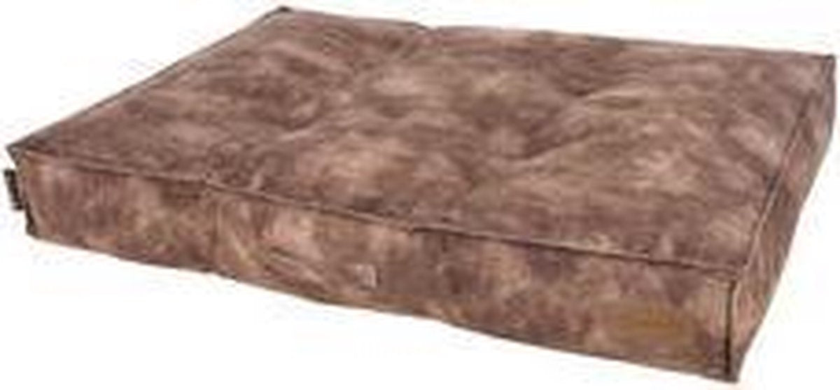 Scruffs Kensington - Stijvol eco-leren hondenkussen  -  in blauw
