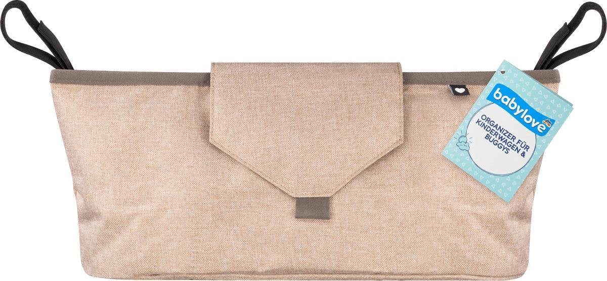 babylove Organizer voor kinderwagens en buggy's - taupe