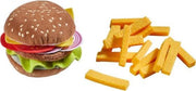 Haba Speelgoedeten Hamburger Met Frietjes 8 X 8 Cm Polyester