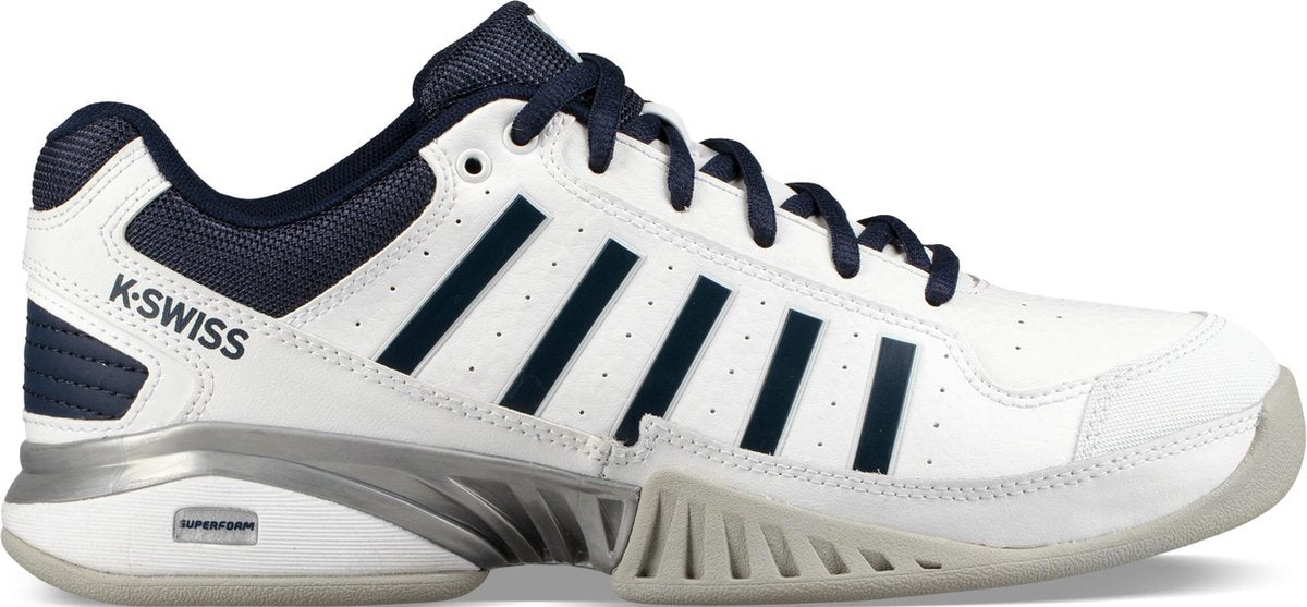 K•Swiss RECEIVER IV CARPET-WHITE/NAVY-M - Tennisschoenen