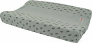 Lodger Hoes Aankleedkussen - Changer Flower - 100% Katoen - Hydrofiel - Absorberend - Universeel - Oeko-Tex - Luchtig - Groen