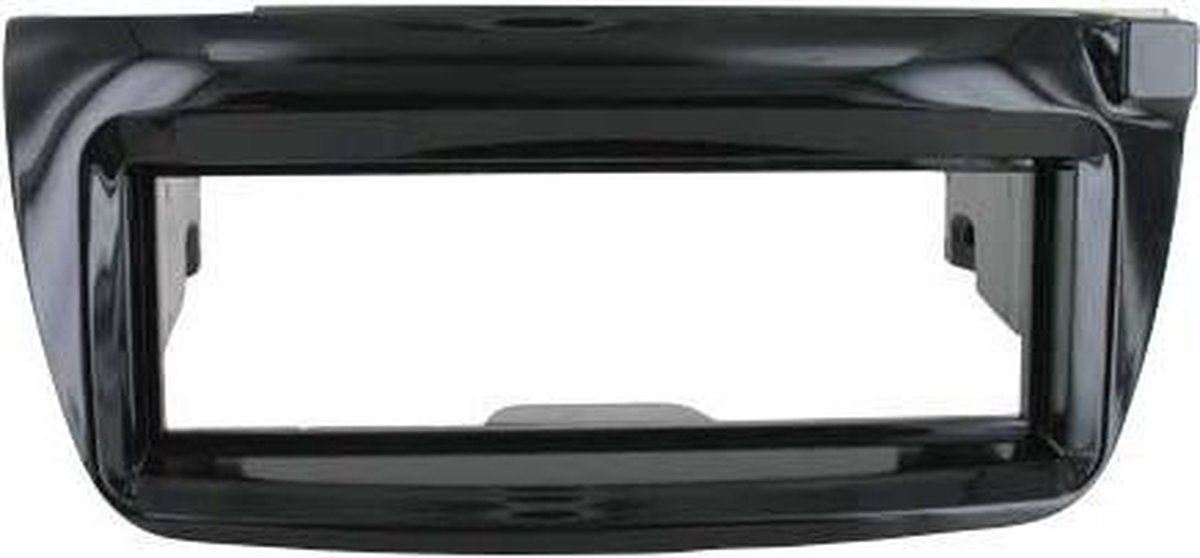 1-DIN frame Opel Combo/Fiat Doblo 2012-> Piano zwart