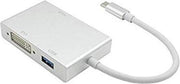 Garpex® USB 3.1 Type C naar HDMI VGA DVI 4 in 1 Conversie Adapter