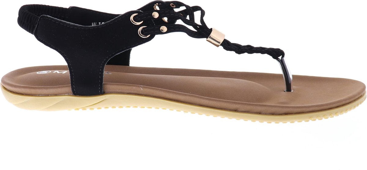 Mrch Label Saf Sandalen Dames - Slippers - zwart