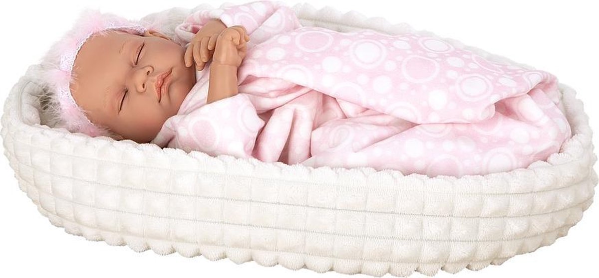 Arias baby pop blank LEO 42 cm rose