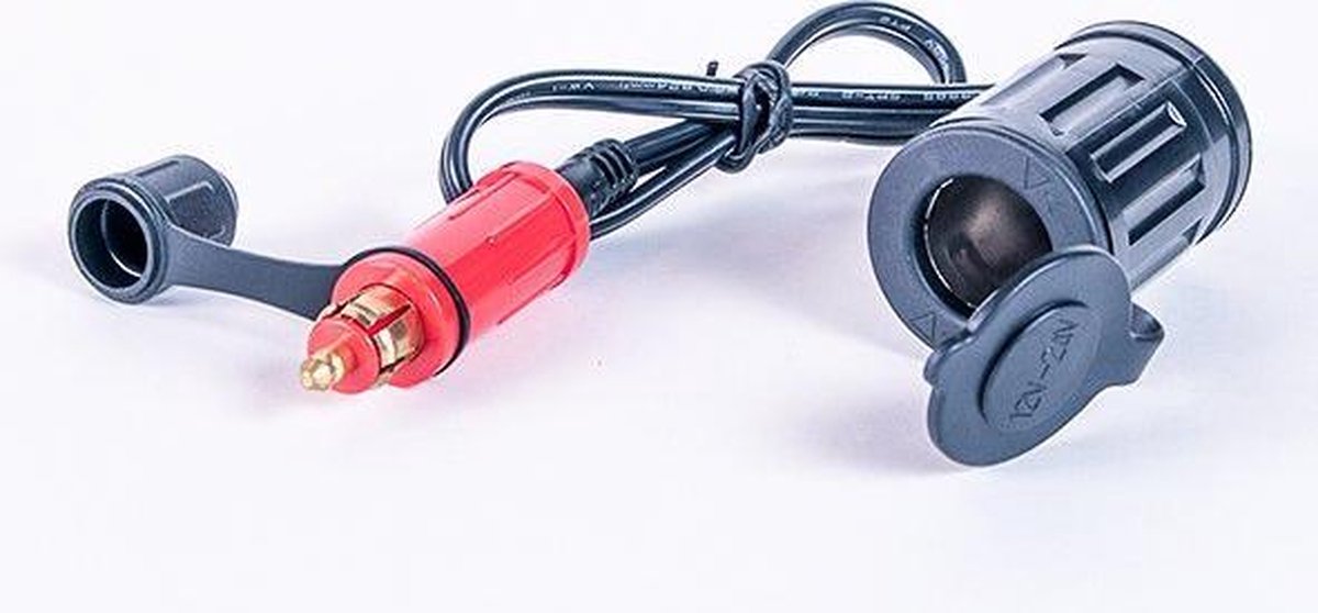 Optimate adapter kabel voor motorstekker naar auto-uitgang O16