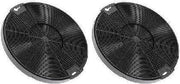 Koolstoffilter (2x) - Electrolux / IKEA / EFF75 / 88023771 / KF27 - Afzuigkapfilter van AllSpares