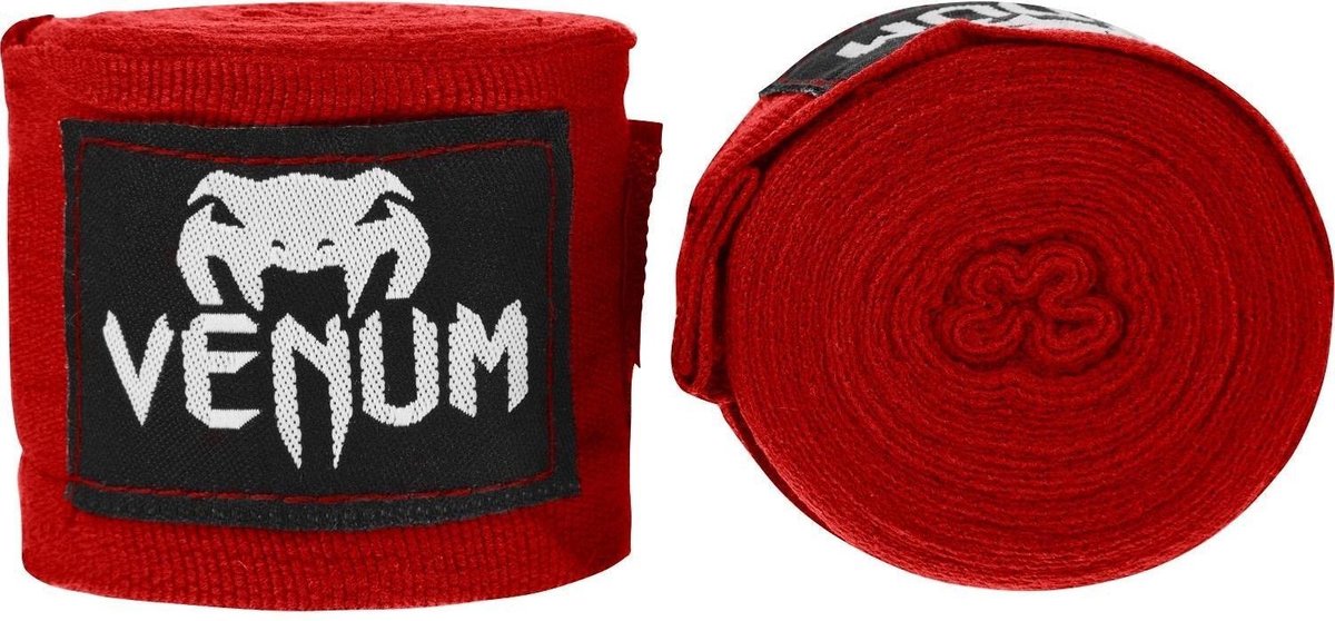 Venum Bandage Junior 250CM -rood - Junior