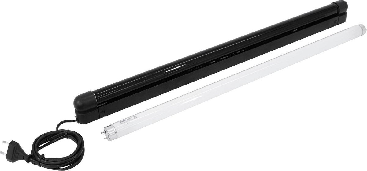 UV TL-lamp 60cm Slim UV & weiß 18 W Zwart