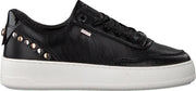 Mexx Fieke Lage sneakers - Leren Sneaker - Dames - Zwart - Maat 39