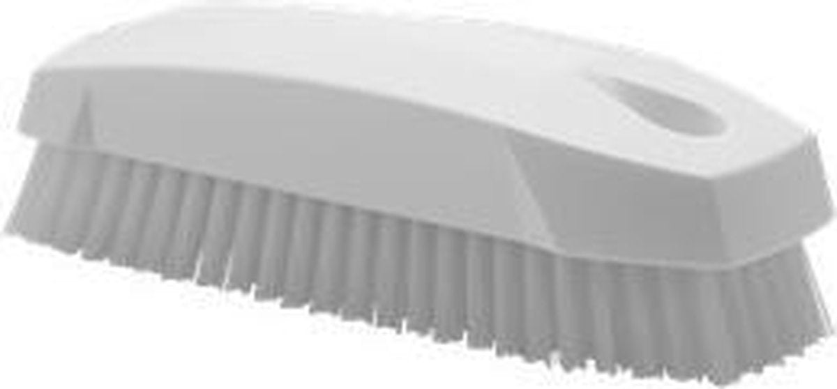 Harde nagelborstel 2 stuks - Wit