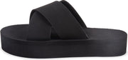 Indosole Platforms Dames Slippers - Zwart - Maat 35/36