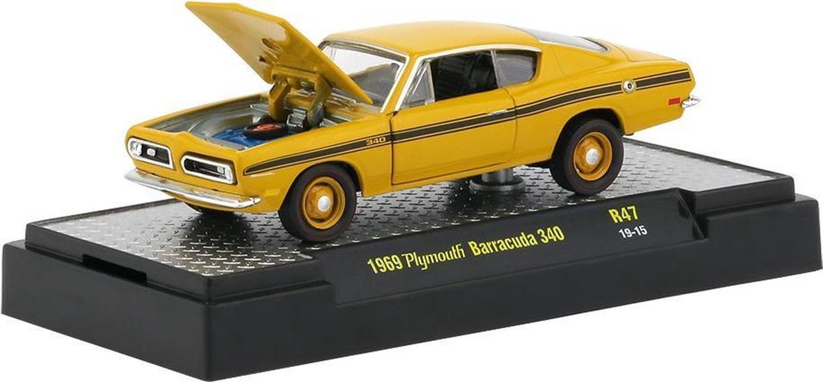 Plymouth Barracuda 340 1969 Dark Yellow