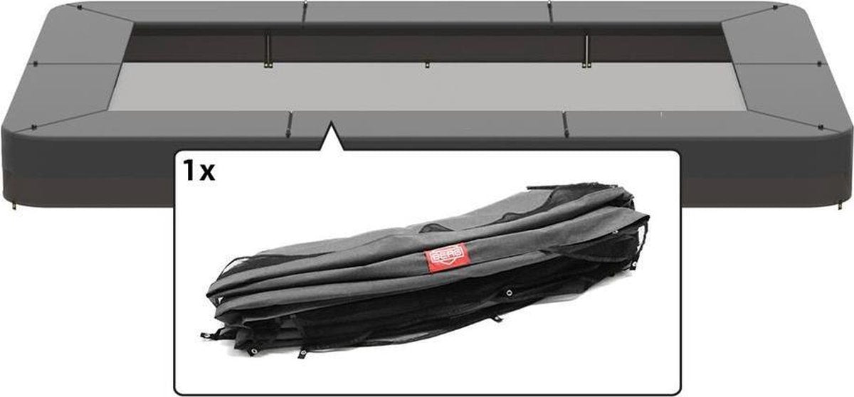 Randkussen Ultim Eazyfit Berg 330x200 cm - grijs