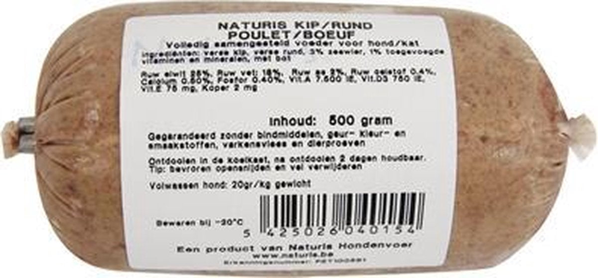 Naturis kip / rund - 500 gr - 1 stuks