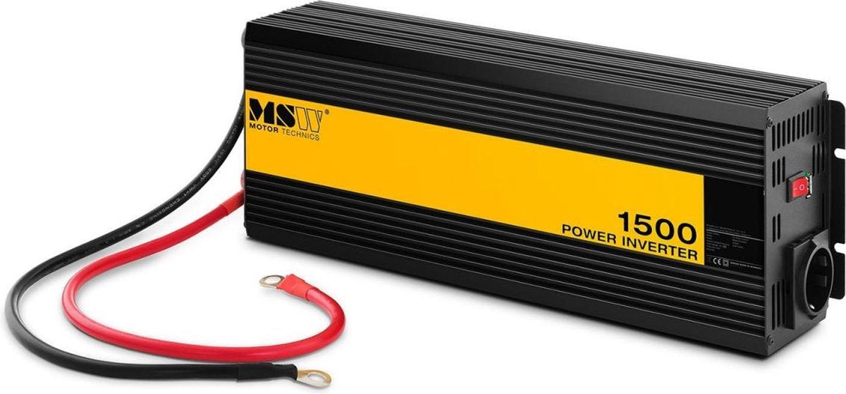MSW Omvormer - zuivere sinus - 1.500 W