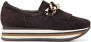 Softwaves Vrouwen  Sneakers / Damesschoenen 7.78.08 - Bruin - Maat 39.5