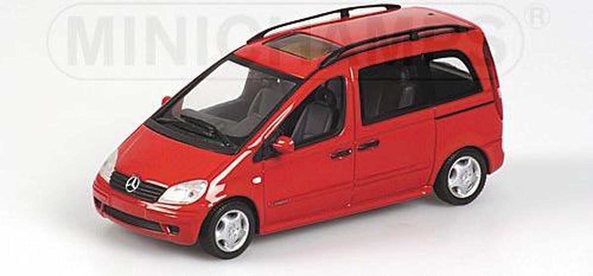 Mercedes-Benz Vaneo 2001 Red Metallic