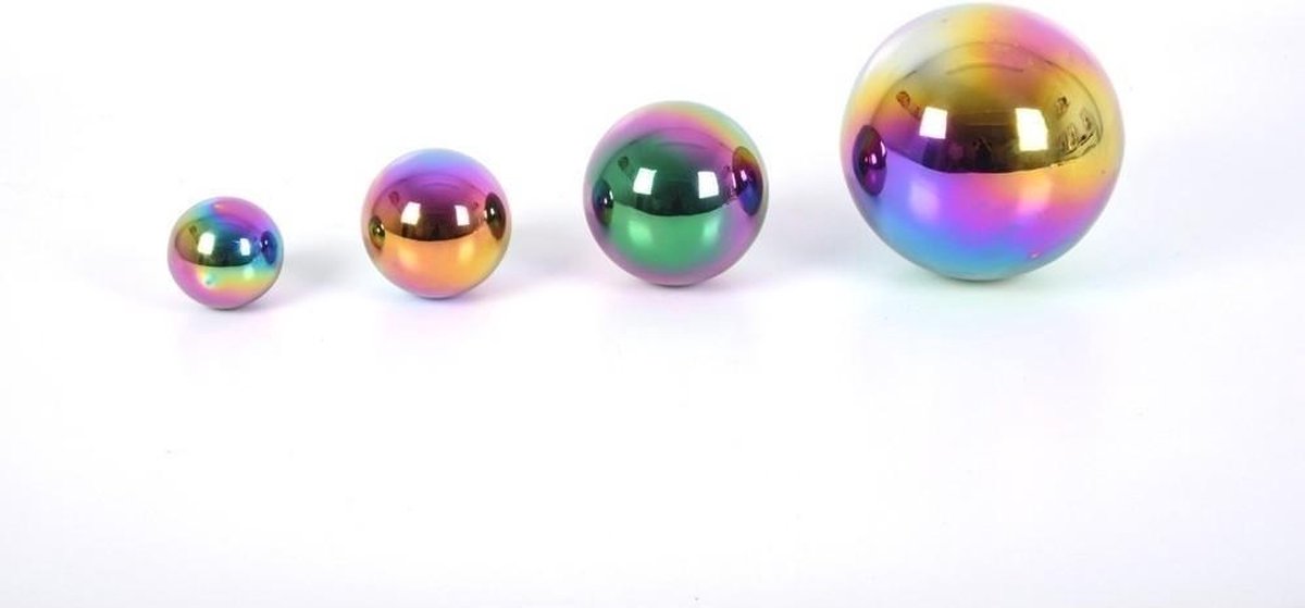 Sensorische Reflecterende Kleuren Ballen - Set van 4