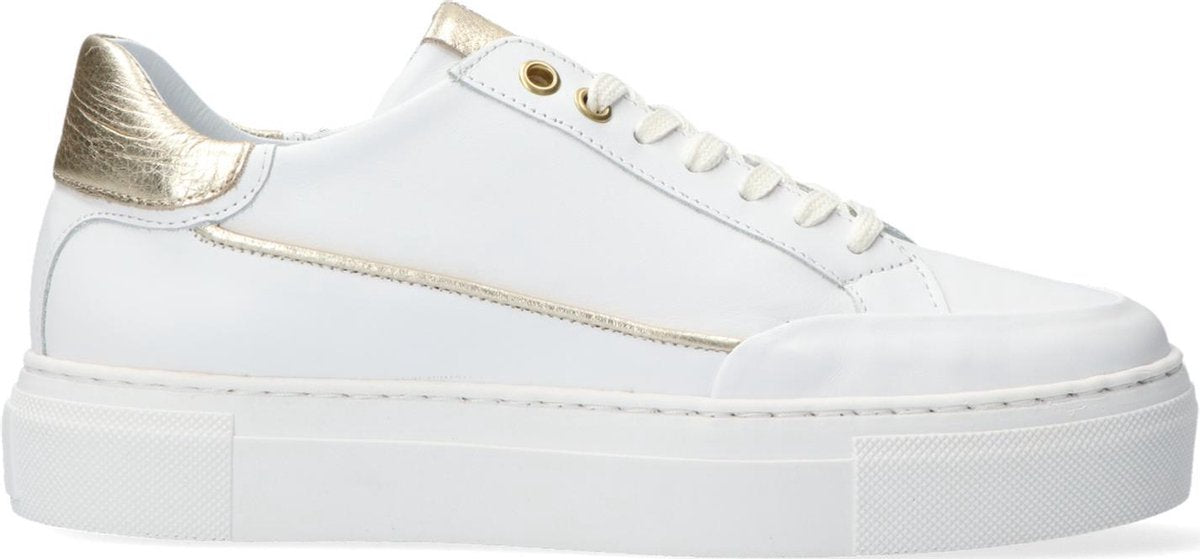 Notre-V J5321 Lage sneakers - Leren Sneaker - Dames - Wit - Maat 41